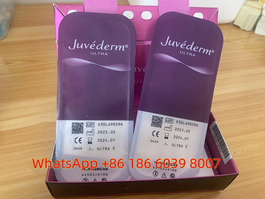 Remplisseur cutané de Juvederm d'acide hyaluronique pour la peau de abattement