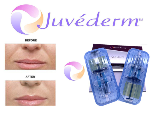 la croix 2x1ml a lié le remplisseur cutané de Juvederm pour le remplissage de ride de visage