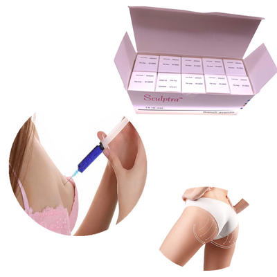 150 mg/ml PLLA remplisseur cutané pour le lifting mammaire et fessier