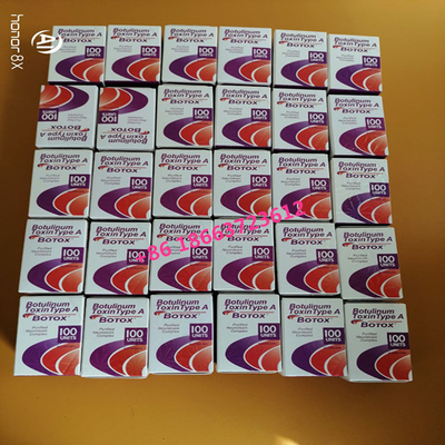 L'injection d'Allergan  100iu la toxine que botulinum enlèvent ride