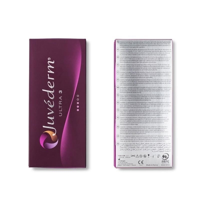 Gel médical ultra 3 de Hyaluronate de sodium d'Augementation de joue de Juviderm Voluma
