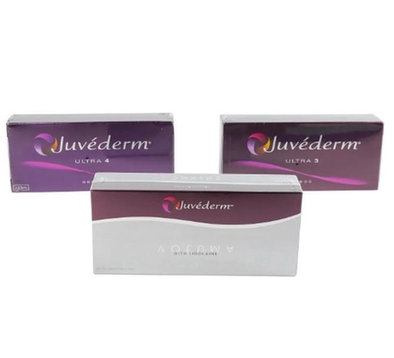 Gel médical ultra 3 de Hyaluronate de sodium d'Augementation de joue de Juviderm Voluma