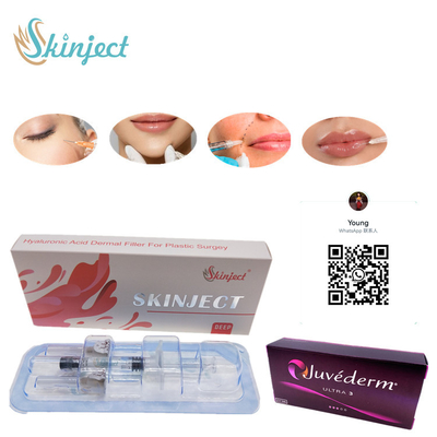 Remplisseurs cutanés des lèvres 2ml d'acide hyaluronique profond de Skinject injectables