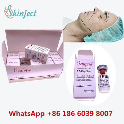 Le Poly-l-lactique-acide PLLA de  saupoudrent l'injection pour le collagène stimulant