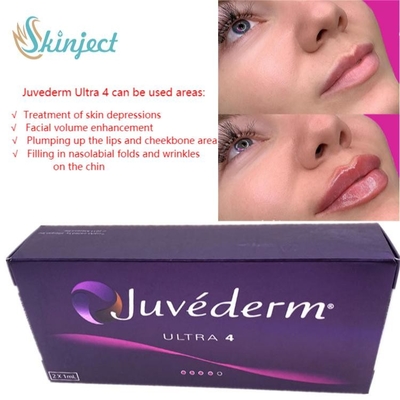 Injectable cutané d'acide hyaluronique de remplisseurs de lèvre du soin 2x1ml Juvederm de visage