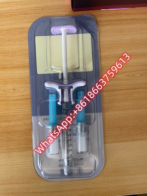 Juvederm ultra 4 injections cutanées d'acide hyaluronique de remplisseur pour des lèvres