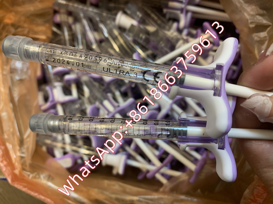 Juvederm ultra 4 injections cutanées d'acide hyaluronique de remplisseur pour des lèvres