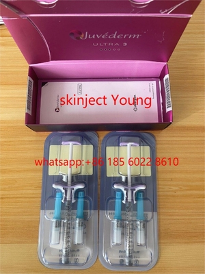 Juvederm ultra massage facial de l'acide hyaluronique 3 2x1ml raye les remplisseurs cutanés pour des rides
