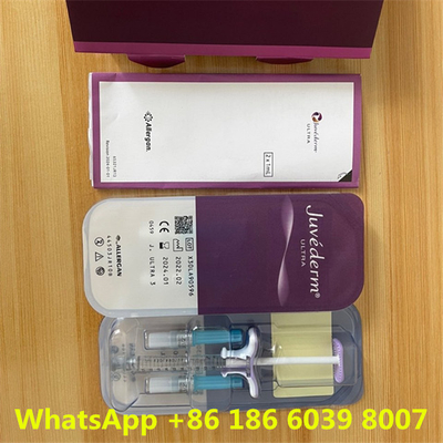 Juvderm 4 injections de plis Nasolabial de joues de lèvre de Voluma 1ml d'hydrate de Hyaluron de remplisseur