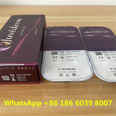Gel médical Juvederm ultra 3 et 4 de Hyaluronate de sodium pour des rides