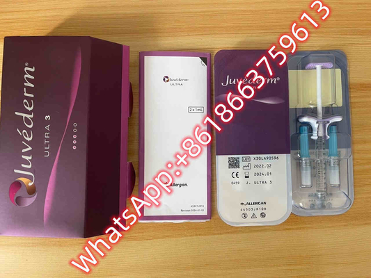 Cutané injectable de remplisseur cutané de lèvre d'acide hyaluronique de Juvederm Ultra3