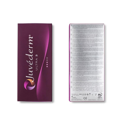 Juvederm Voluma ultra 3 ultra remplisseur cutané lié 4 par croix pour des pommettes de lèvres