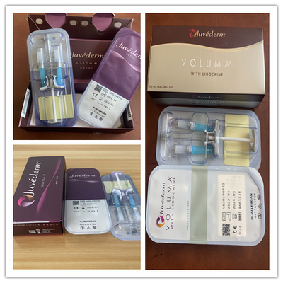 remplisseurs cutanés d'acide hyaluronique injectable de remplisseurs de lèvre de 2x1ml Juvederm