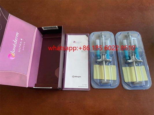 remplisseurs cutanés d'acide hyaluronique injectable de remplisseurs de lèvre de 2x1ml Juvederm