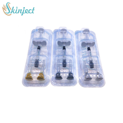 Remplisseur cutané d'injection d'acide hyaluronique de Skinject 2ml de produits de beauté avec la piscine découverte pour le visage