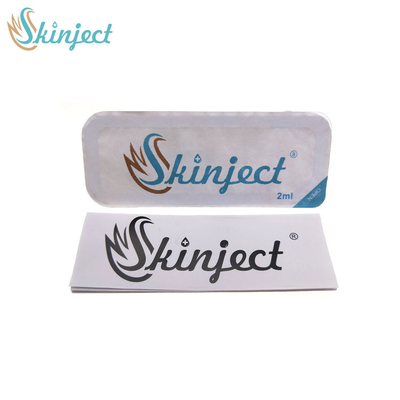 Remplisseur cutané d'injection d'acide hyaluronique de Skinject 2ml de produits de beauté avec la piscine découverte pour le visage
