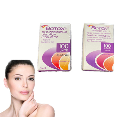 Toxine botulinum Allergan  100 unités internationales version anglaise de 50 unités internationales