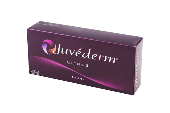 2 ml Juvederm remplisseur cutané d'ultra 4 acides hyaluroniques pour l'amélioration sexy de lèvres