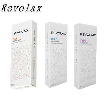Injection cutanée de remplisseur liée par croix de la Corée 1.1ml Revolax pour les volumes faciaux