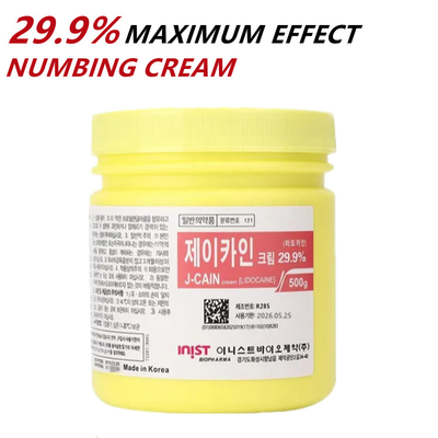 Soulagement de la douleur 29,9% 500g crème anesthésique de J-Caïn Corée