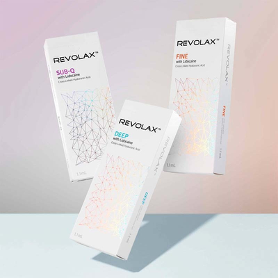 Amende cutanée de remplisseur d'acide hyaluronique de Revolax 1.1ml Subq profond pour lisser et remplir