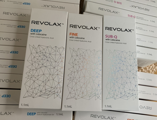 injections cutanées de remplisseur d'acide hyaluronique de 1.1ml Revolax pour des applications cosmétiques