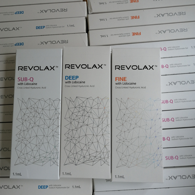 injections cutanées de remplisseur d'acide hyaluronique de 1.1ml Revolax pour des applications cosmétiques