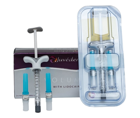 Injection cutanée de remplisseur d'acide hyaluronique de Juvederm pour la joue et le Chin Augmentation