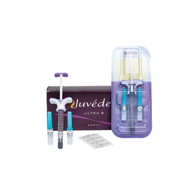 Injection cutanée de remplisseur d'acide hyaluronique de Juvederm pour la joue et le Chin Augmentation