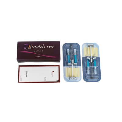 Remplisseur cutané d'acide hyaluronique de remplisseur de lèvres de Juvederm 2*1ml avec la piscine découverte Ultra4