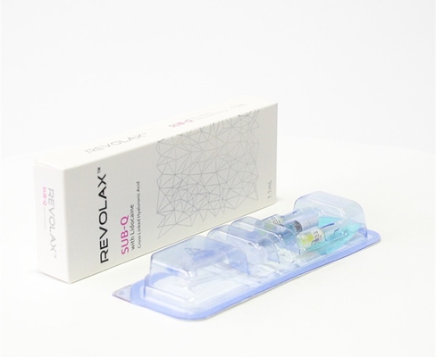 Injections de remplisseurs de lèvre d'acide hyaluronique d'OEM Revolax