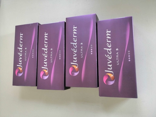 Juvederm ultra 3 injections réticulées d'acide hyaluronique pour des rides 8-12 mois de durée