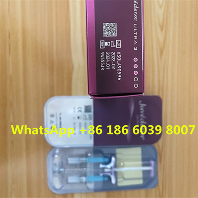 Remplisseur cutané Juvederm d'acide hyaluronique lié par croix faciale ultra 2 3 4