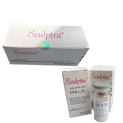 Traitement de longue durée 150 mg PLLA pour le visage Poly-L-acide lactate injectable