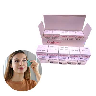 Traitement de longue durée 150 mg PLLA pour le visage Poly-L-acide lactate injectable