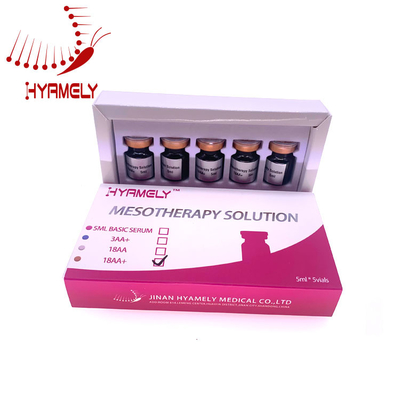 Solution anti-vieillissement meso du rajeunissement 18AA+ Mesotherapy de peau pour tous les types de peau