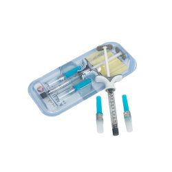 2pcs Seringues*1ml/ Boîte Remplisseurs d'acide hyaluronique Augmentation des lèvres naturelle et efficace