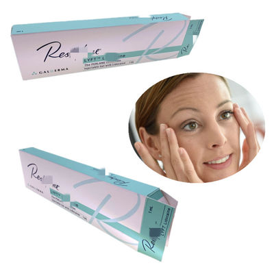 Remplisseur injectable d'acide hyaluronique Lido Traitement des rides pour le visage, le nez et les lèvres