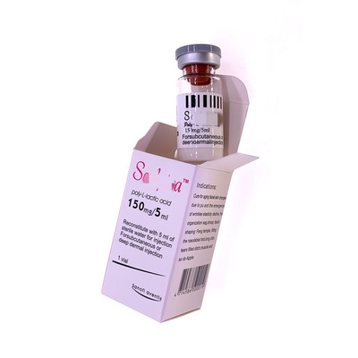 150 mg/5 ml PLLA injectable Poly L acide lactique pour le collagène 3D PLLA