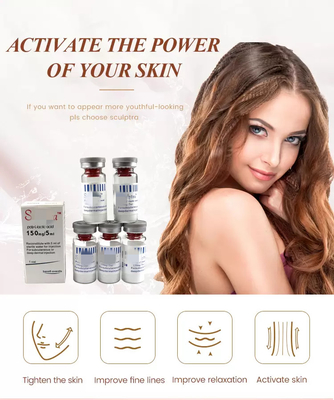 5 ml de remplissage à l' acide lactique en poly L remplissage cutané injectable 3D PLLA