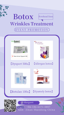 Allergan 100 UI Toxine botulique Botulax pour les rides Dysport 500 UI