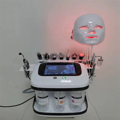 11 en 1 Hydra Machine de Dermabrasion Faciale Multifonctionnelle Perle Noire Nettoyage du visage Appareil de soins de la peau