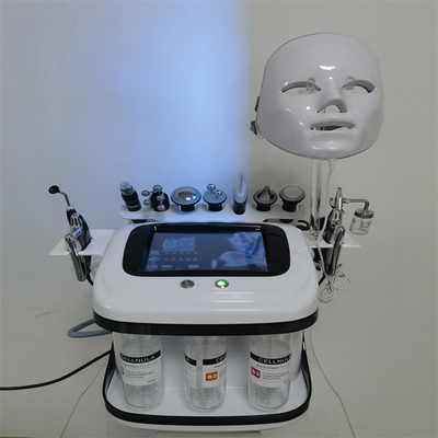 Nouvelle arrivée Perle Noire 10 en 1 Hydra Peeling Machine Microdermabrasion Machine Spa du visage Micro-touch Hydra soins de la peau