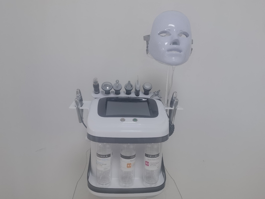 Appareil de soin de la peau à injection d'air portable multipolaire rechargeable