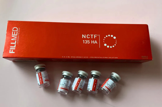 Rempli de Nctf 135ha Mesothérapie Booster Injectable pour la peau pour le renversement de l' âge Energizer Filorga Anti-Aging Enlever les rides