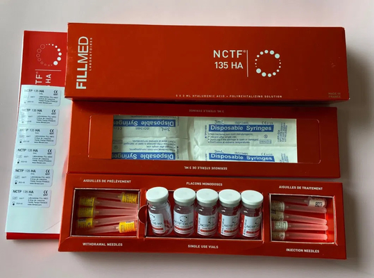Rempli de Nctf 135ha Mesothérapie Booster Injectable pour la peau pour le renversement de l' âge Energizer Filorga Anti-Aging Enlever les rides