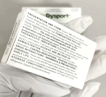 Toxine Botulinum Dysport 500 unités Poudre pour solution