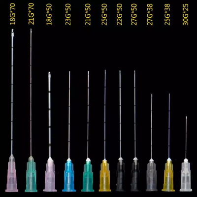 Acide hyaluronique à usage unique, aiguille contondante, aiguille injectable