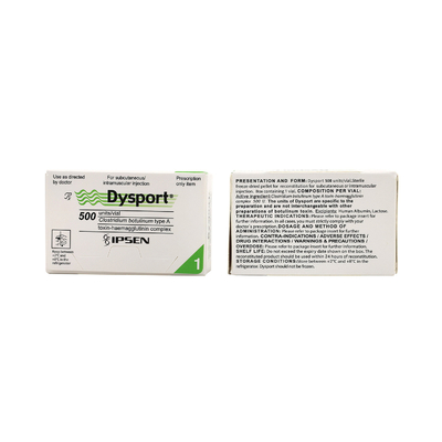 Injection de Dysport pour le visage Dysport 500 unités Toxine botulique