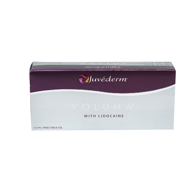 2 ml de remplissage cutané Juvaderm pour contourner le visage